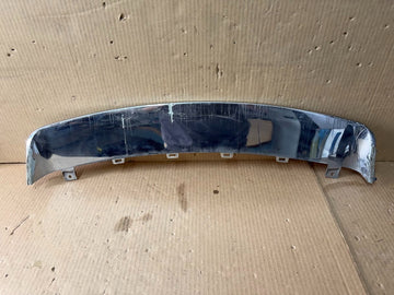✅12-15 Tesla Model S Rear Bumper Chrome Trim Valance 6009004-01-B w/scratches