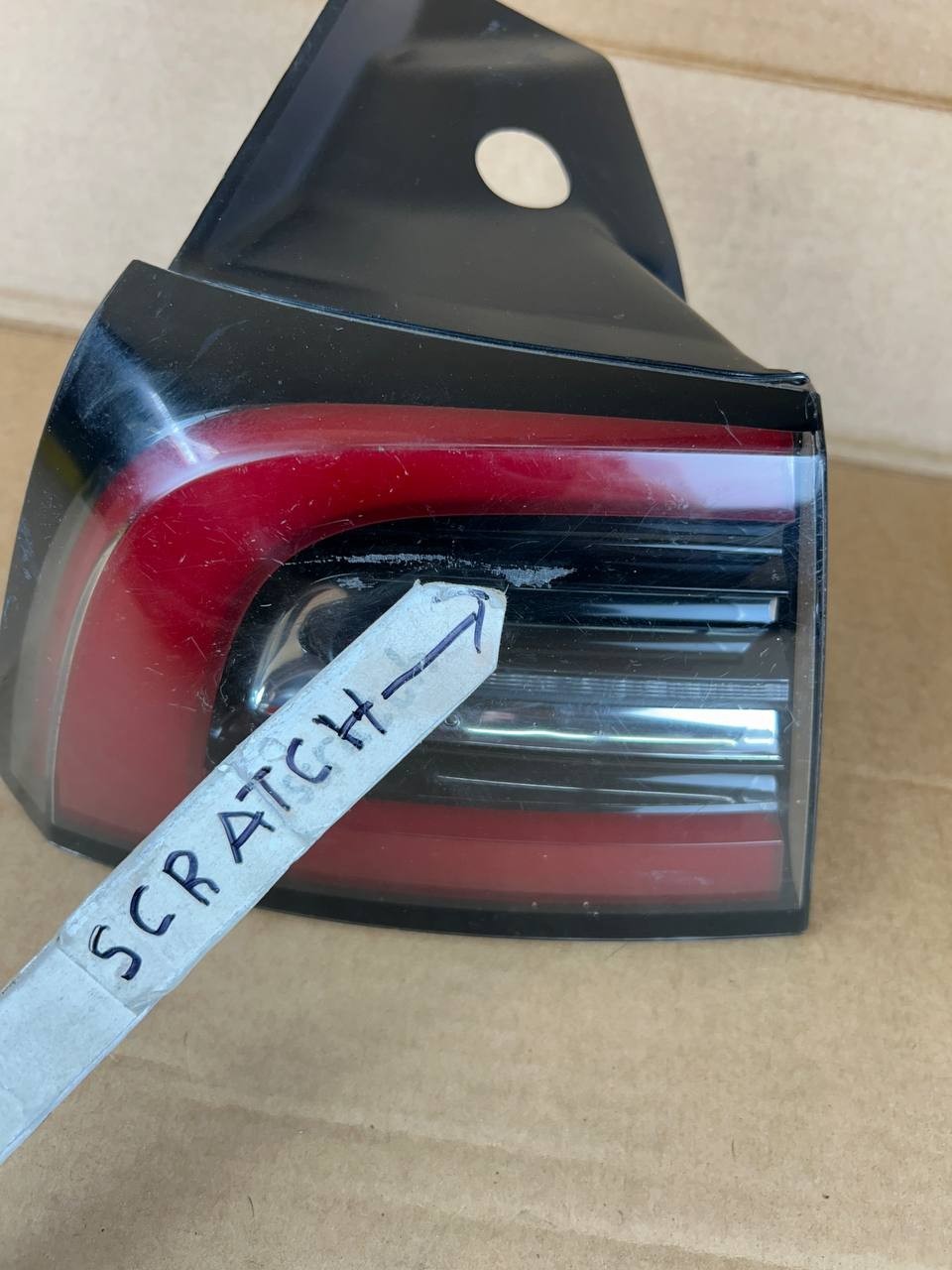 ✅Tesla Model 3/Y 17-23 LED Tail Lamp Outer Rear Left Light 1077397 w/ scratch