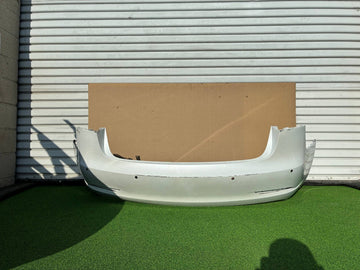 ✅ 2017-2023 Tesla Model 3 Rear Bumper Cover White w/Sensor Holes w/scratches