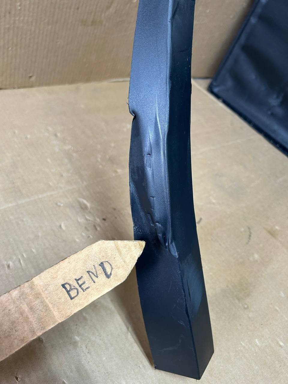 ✅ 2020-2025 Tesla Model Y Rear Left Fender Flare Molding 1494187-00-C /bend