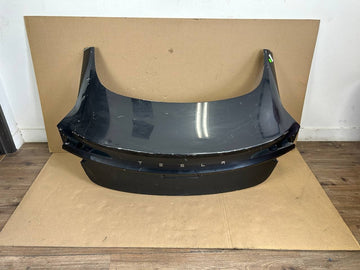 ✅24-25 Tesla Model 3 Rear Trunk Tailgate Liftgate Deck Shell Panel Gray /dent