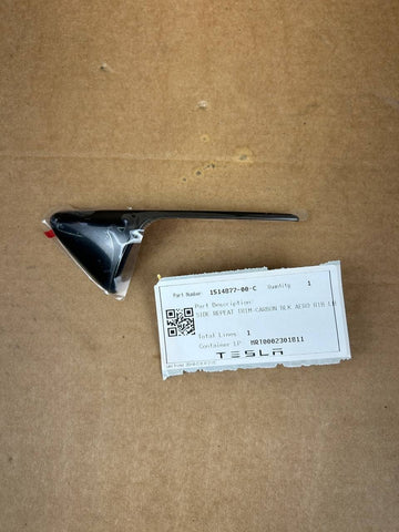 ✅ New! OEM 17-23 Tesla S 3 X Y Fender Camera Turn Signal Left Cover 1514877-00-C