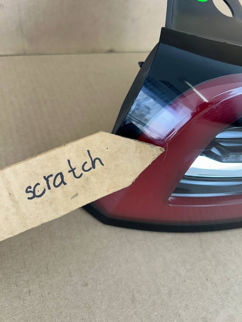 ✅ Tesla Model 3 Rear Left Tail Light Lamp Quarter Mounted 1077397 w/scratch