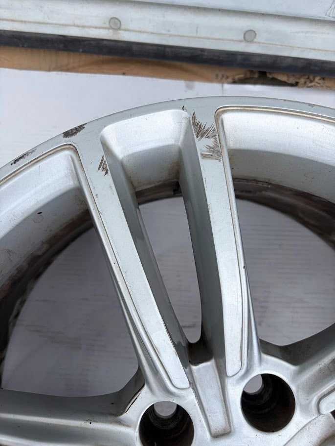 ✅12-15 Tesla Model S Wheel Rim 19x8.0J+40mm w/ Tire Sensor Silver 6007214-00-D