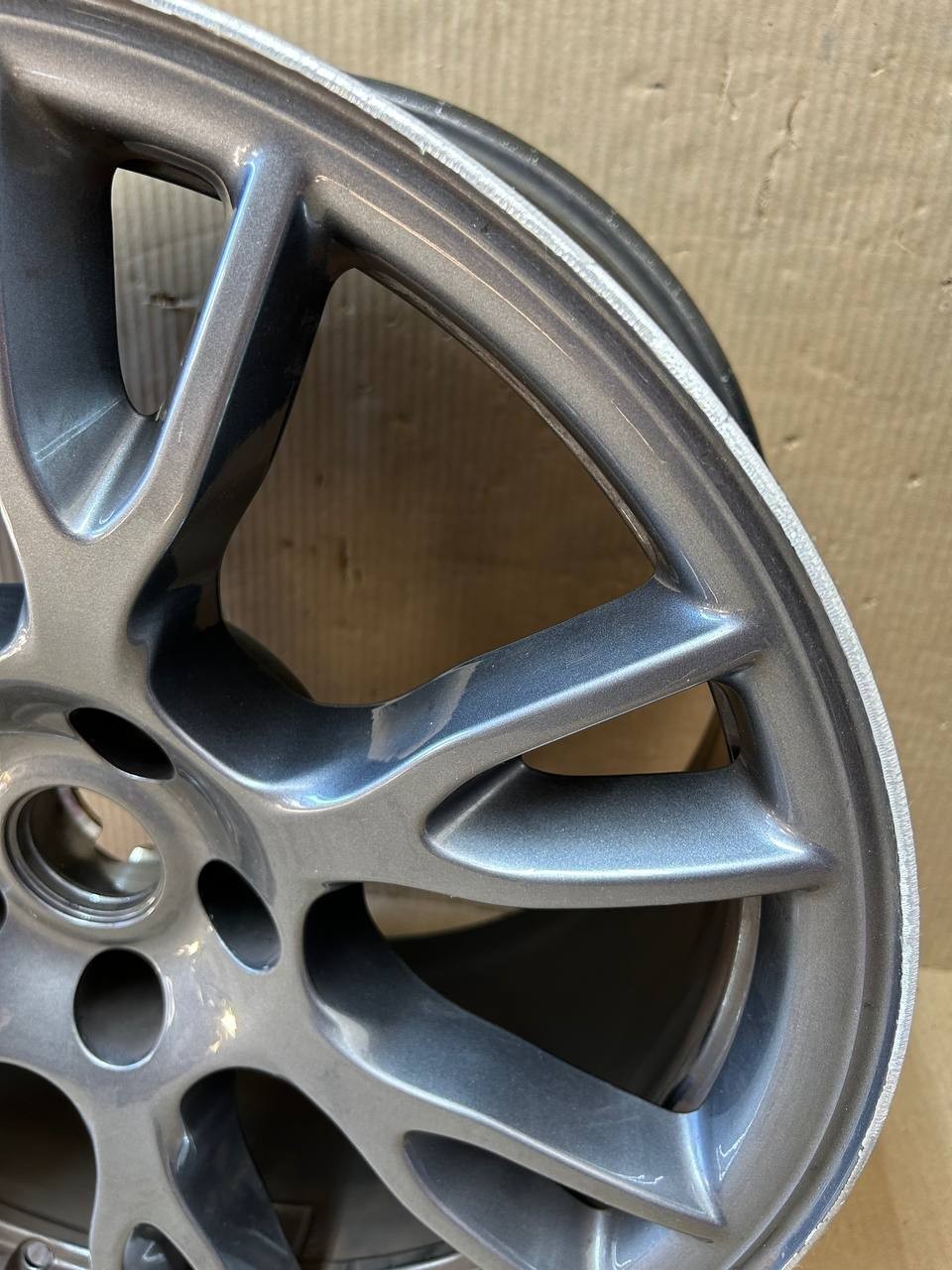 ✅ Tesla Model S Rear Y-Spoke Wheel Rim Gray 19x10.5 +45mm 1420222-00-A