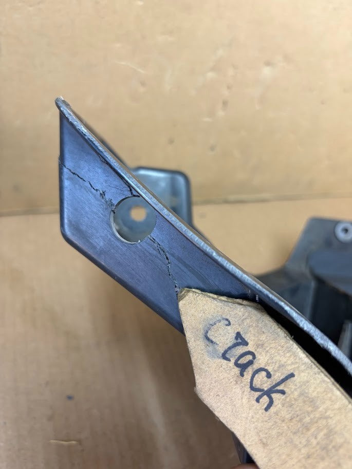 ✅16-20 Tesla Model X Frunk Crossmember Bracket Support 1035176-00-C/small crack