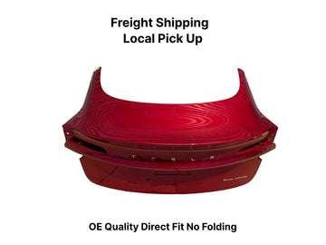 ✅ 24-25 Tesla Model 3 Highland Rear Trunk Liftgate Lid Red /scratched