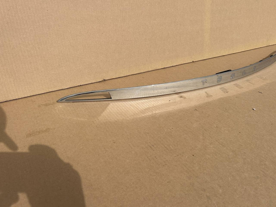 ✅2012-2020 Model S Rear Liftgate Applique Trim Trunk Chrome Molding 1008856-00-C