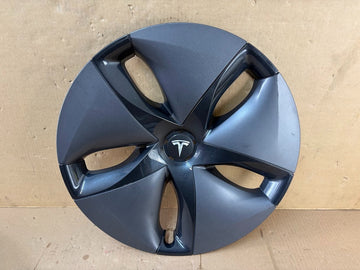 ✅ 17-23 Tesla Model 3 M3 18" Aero Hubcap Wheel Cover 1044231-00-B /scratched