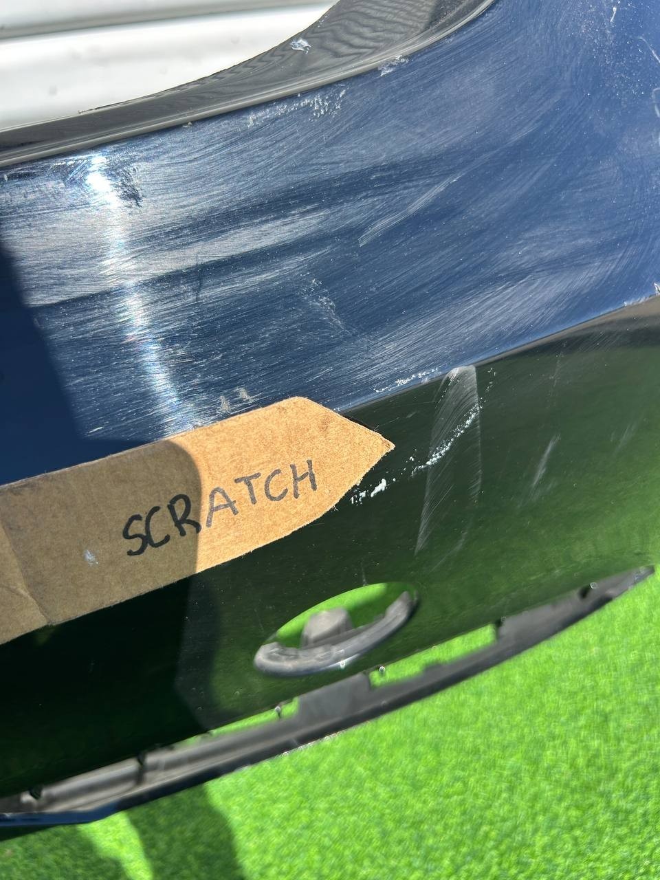 ✅ 24 Tesla Model 3 Highland Rear Bumper Cover Black 2013443-S0-D /scratched