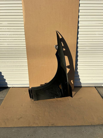 ✅12+ Tesla Model S Front Left Side Fender Shell Panel Black 6008022 w/ scratches