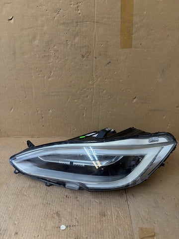 ✅16-20 Tesla Model S Left Side Headlight LED 1053570-00-D /broken tab