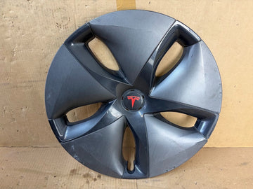 ✅ 17-23 Tesla Model 3 M3 18" Aero Hubcap Wheel Cover 1044231-00-B /cracked