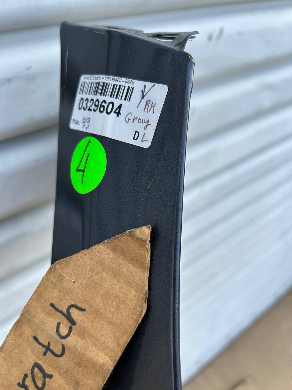 ✅ 2017-2024 Tesla Model Y Front Right Fender Gray OEM w/scratches