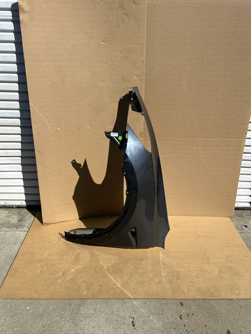 ✅2017-2024 Tesla Model Y Front Left Fender Black OEM w/dent snd scratches