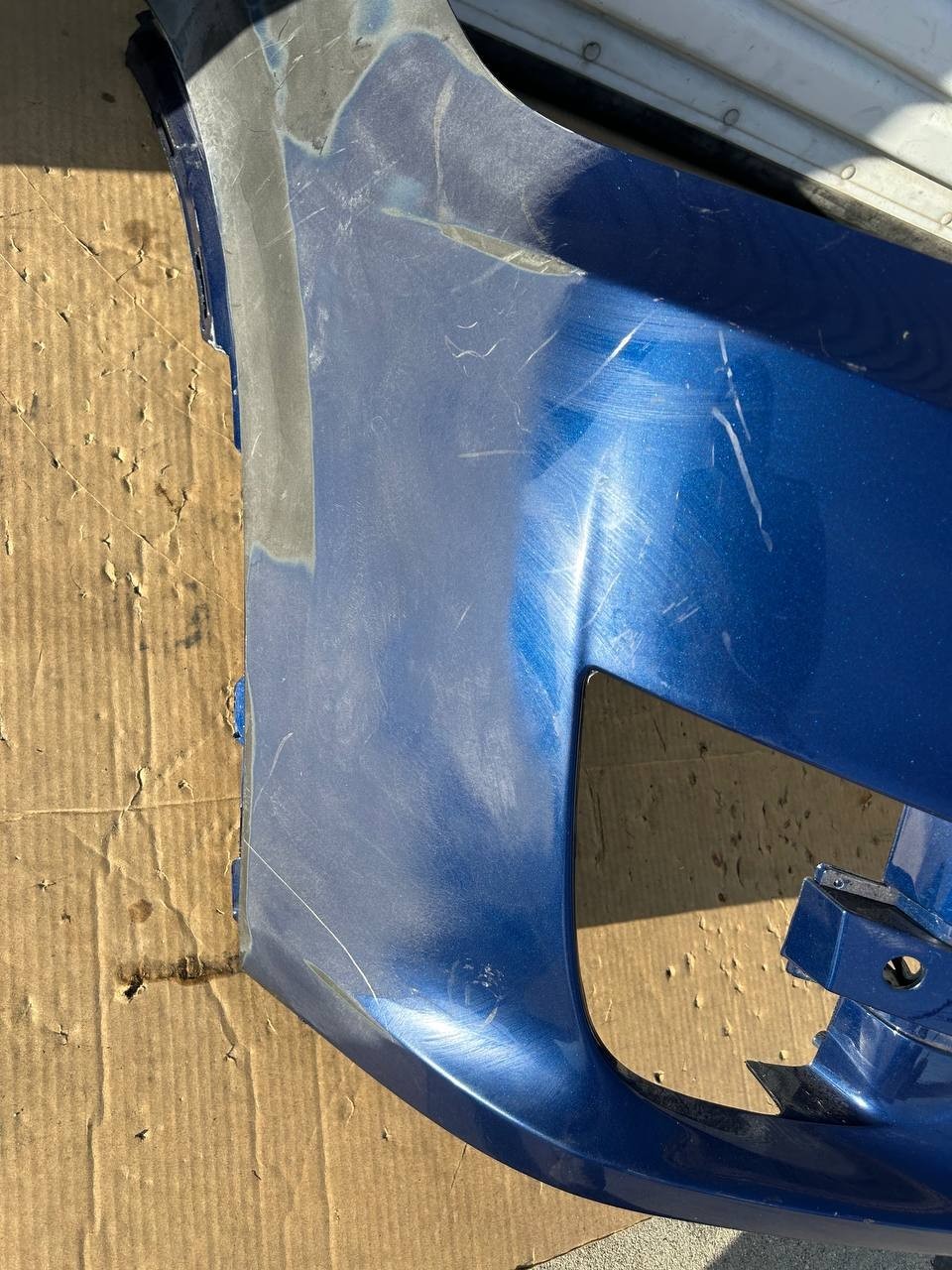 ✅16-20 Tesla Model X Front Bumper Cover Blue w/Sensor Holes