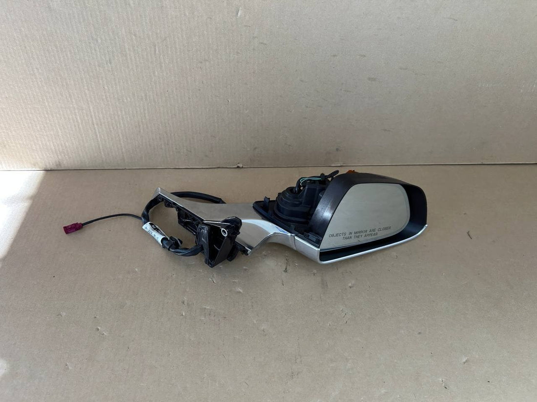 ✅17-20 Model 3 Front Right Exterior Side View Door Mirror Chrome 1110778-98-H