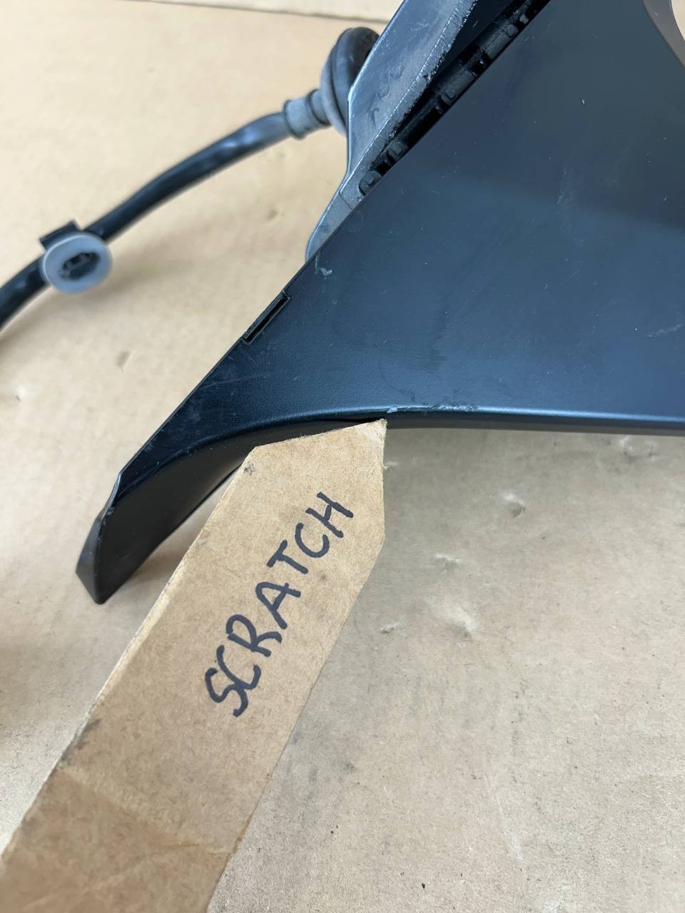 ✅ Tesla Model Y Left Side Exterior Rear View Mirror OEM w/scratches 1594111