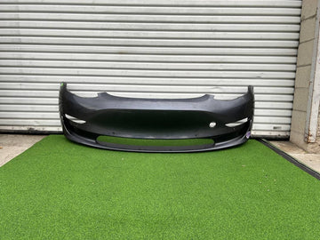 ✅ 17-23 Tesla Model 3 Front Bumper Cover Gray w/Sensors OEM