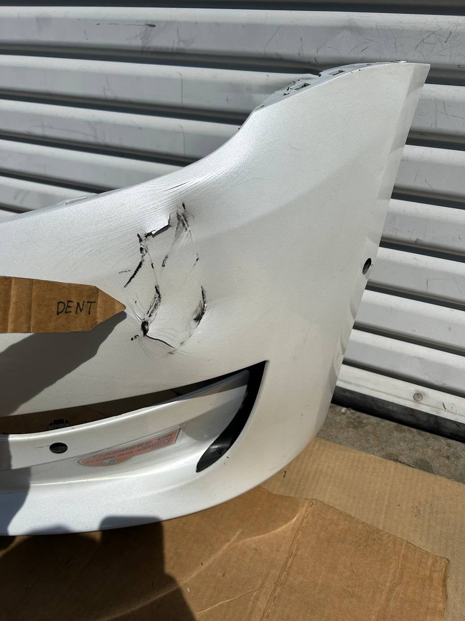 ✅2017-2023 Tesla Model 3 Front Bumper Cover White w/dent