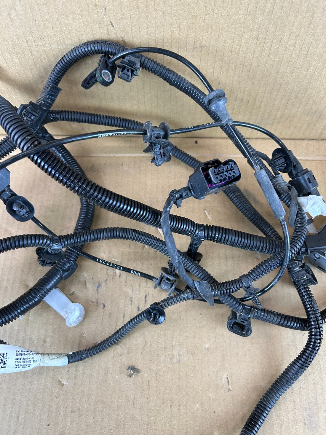 ✅17-23 TESLA MODEL 3 REAR SUBFRAME CRADLE WIRE WIRING HARNESS 2067968-01-B