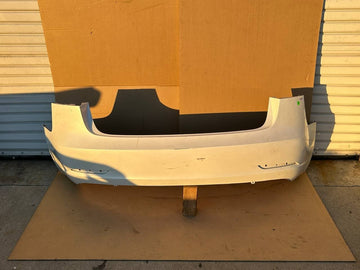 ✅2021-2023 Tesla Model 3 Rear Bumper Cover White /damaged