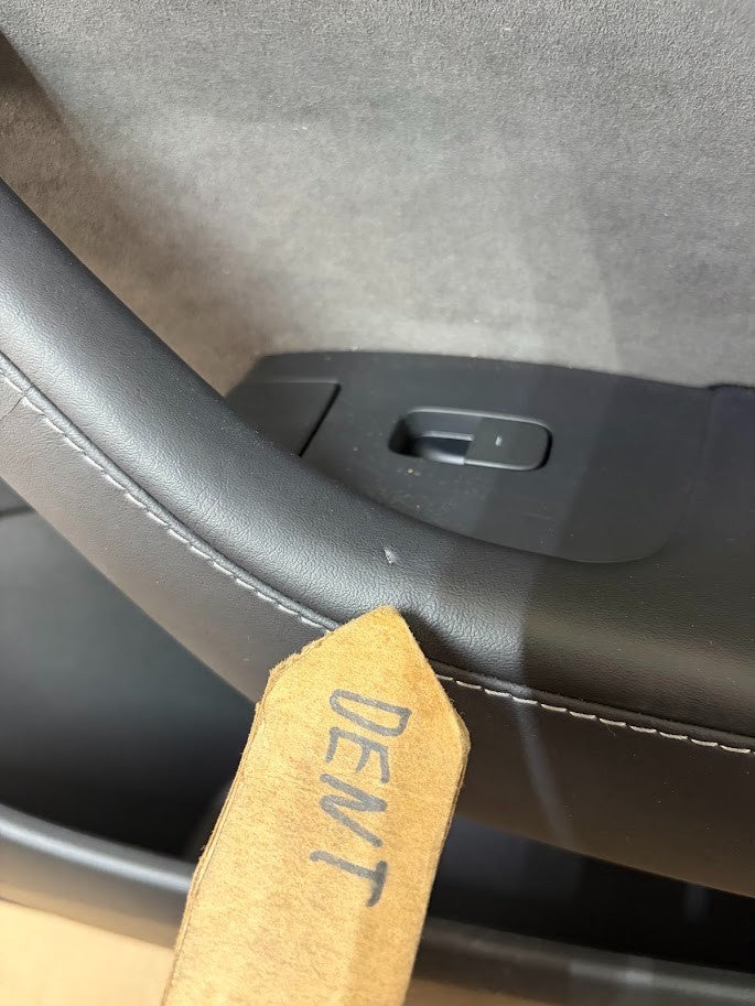 ✅21-23 Tesla Model 3 Front Rigt Door Panel Insert Card Black 1761296-91-A/dented