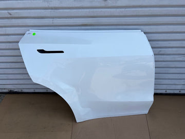 ✅2020-2023 Tesla Model Y Rear Right Door Shell Skin White OEM w/dent