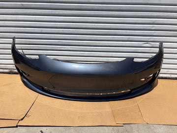 ✅21-23 Tesla Model 3 Front  Bumper Cover Gray w/Sensors Holes 1084168 /scratched