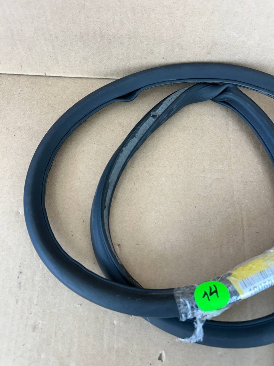✅ Tesla Model 3 Rear Right Door Body Seal Black Rubber