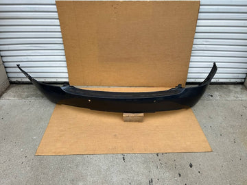 ✅21+ Tesla Model X Rear Bumper Cover Black w/ Park Sensor Holes 1097475 /damaged