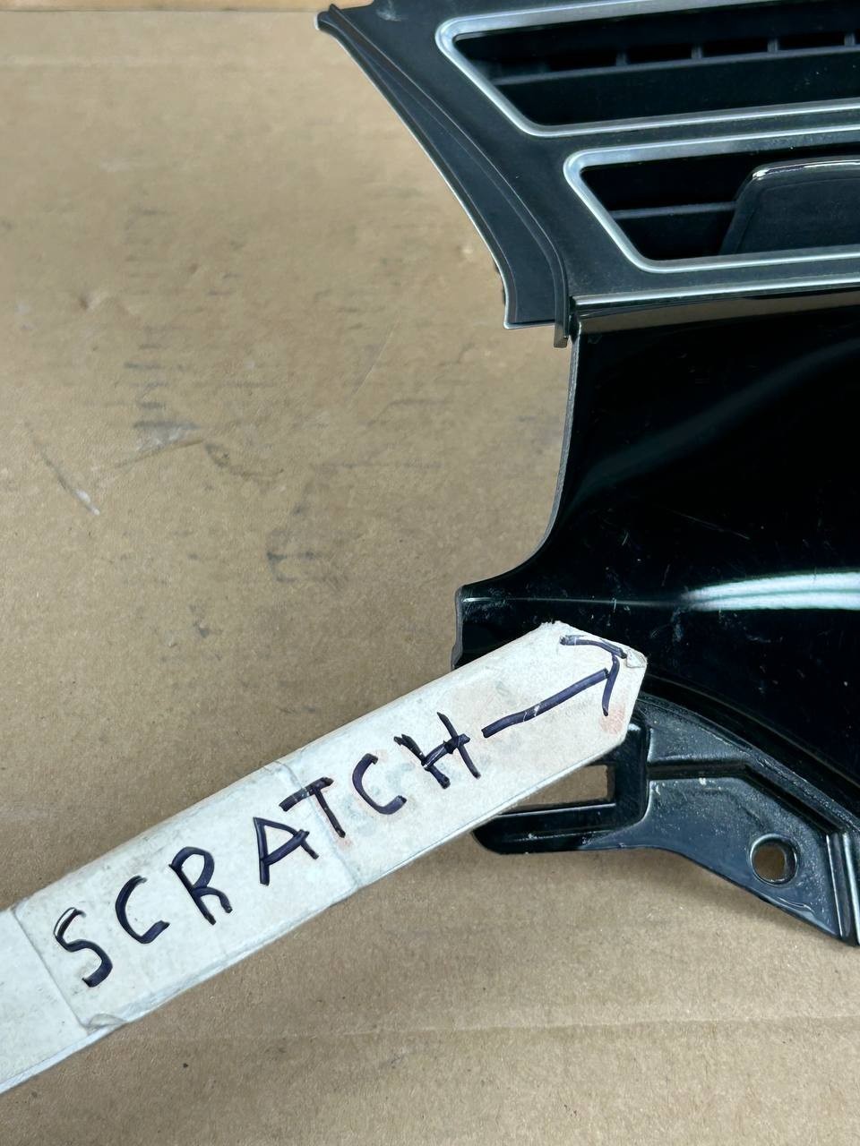 ✅12-16 Tesla Model S Left Dash Molding Air Vent Grille Trim Piano 6007629-00-C