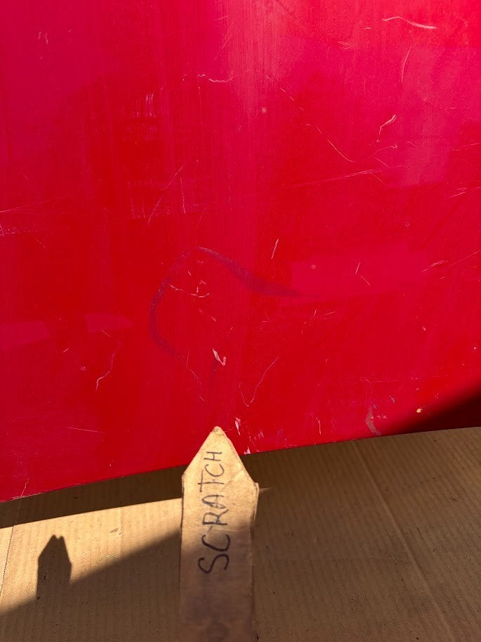 ✅20-23 Tesla Model Y Hood Bonnet Shell Panel Red OEM 1493370 /scratched
