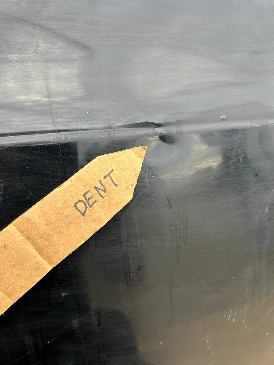 ✅16-20 Tesla Model X Front Right Side Passenger Door Shell Balck /dent