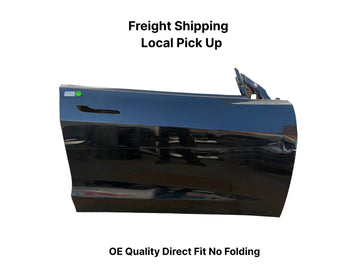 ✅2017-2023 Tesla Model 3 Front Right Side Door Shell Black 1081420 /dented