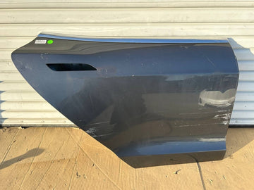 ✅16-21 Tesla S Rear Right Side Door Shell Panel Gray w/dent and scratches