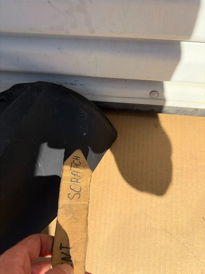 ✅20-23 Tesla Model Y Rear Bumper Lower Valance Diffuser 1494006-00-C/scratched