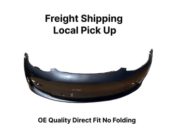 ✅2017-2023 Tesla Model 3 Front  Bumper Cover Gray w/Sensors /cracked