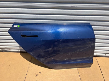 ✅2017-2023 Tesla Model 3 Rear Right Passenger Side Door Blue /dented
