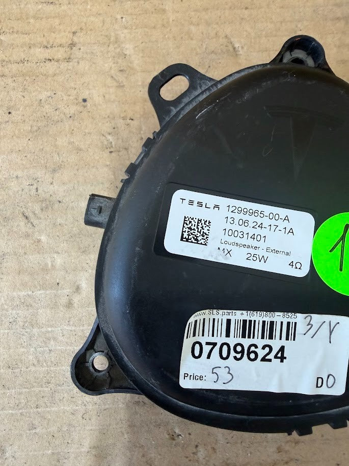 ✅ 2017-2023 Tesla Model 3/Y Pedestrian Warning Speaker 1299965-00-A