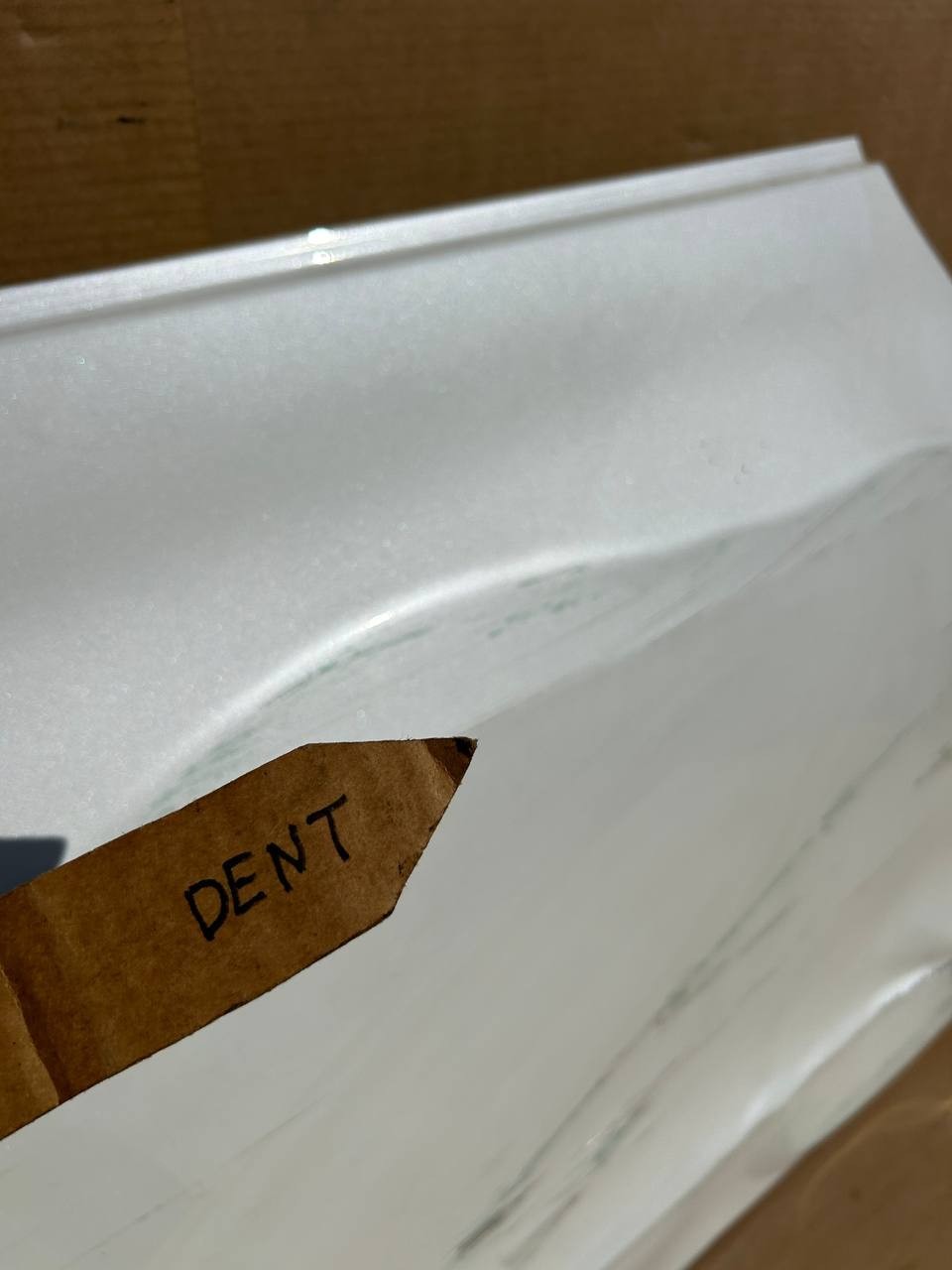 ✅2017-2023 Tesla Model 3 Rear Right Passenger Side Door Shell White w/dent