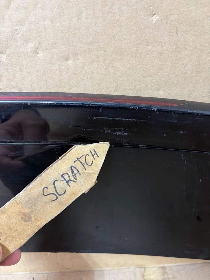 ✅16-20 Tesla Model X Rear Trunk Liftgate Spoiler Wing 1048429-00-B /scratched