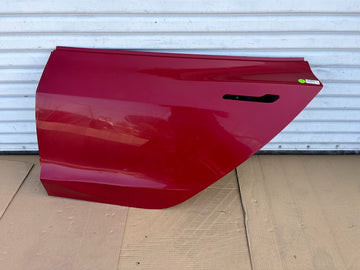 ✅2017-2023 Tesla Model 3 Rear Left Side Door Red /dented