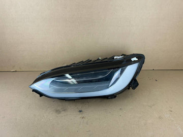 ✅16-20 Tesla Model X Left Side LED Headlight Headlamp OEM 1034314-00-F /damaged