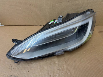 ✅ 16-20 Tesla Model S Left Driver LH Side LED Headlight 1053570-00-A w/scratches
