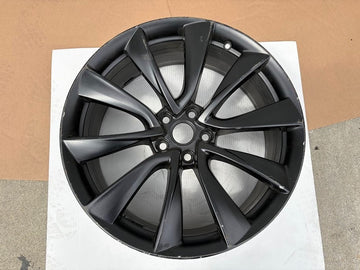 ✅17-21 Tesla Model 3 20" 20x8.5J+35mm Black Wheel Rim 1044227-00-B