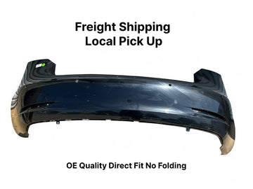 ✅2021-2023 Tesla Model 3 Rear Bumper Cover Black w/bent