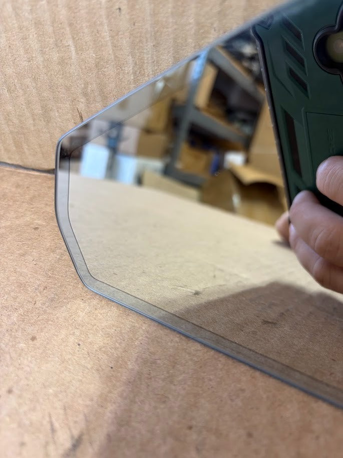 ✅ 2025-2026 Tesla Cybertruck Left Driver Side Mirror Glass Flat 925-3555-001 OEM