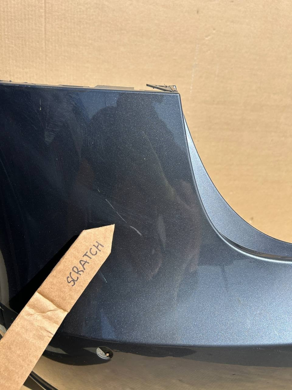 ✅2017-2023 Tesla Model 3 Rear Bumper Cover Gray OEM  w/scratches