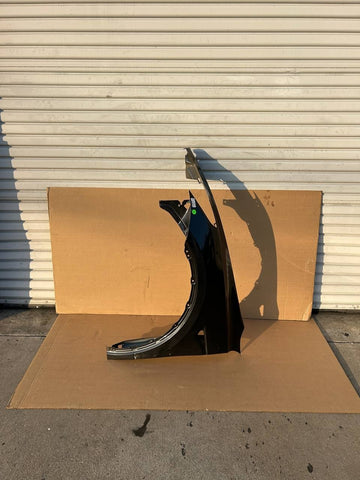 ✅17-24 Tesla Model Y Front Left Driver Side Fender Black w/dent and scratches